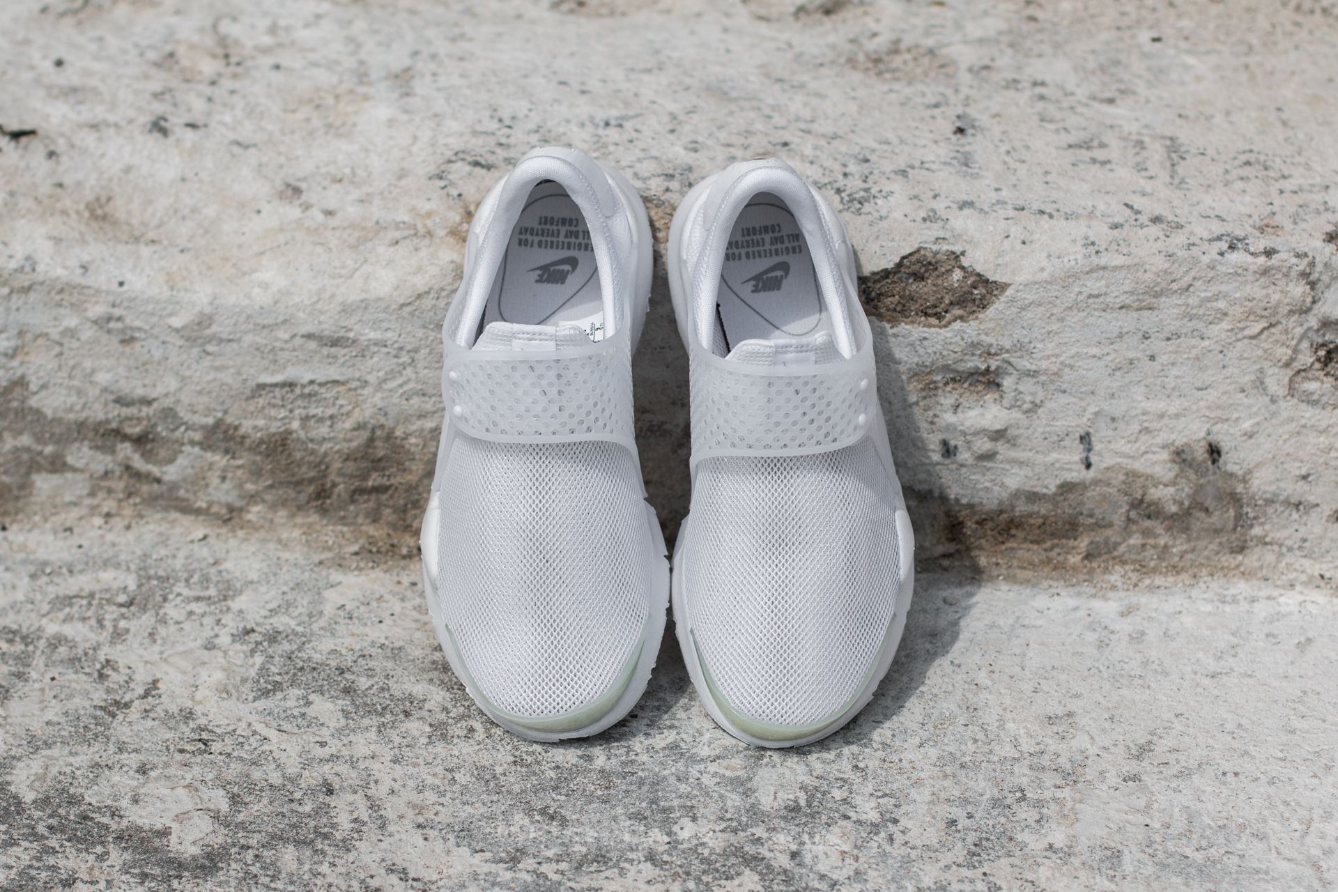 Ženski čevlji Nike Wmns Sock Dart BR White/ White-Glacier Blue
