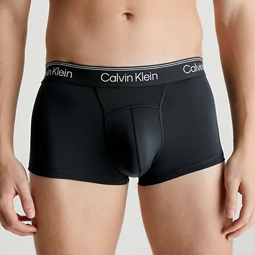 Boxer shorts Calvin Klein Athletic Microfiber Low Rise Trunk 2-Pack Black/  Grey Sky