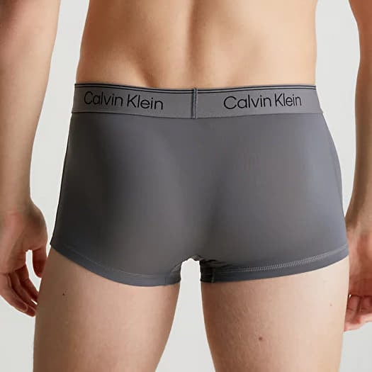 Boxer shorts Calvin Klein Athletic Microfiber Low Rise Trunk 2 Pack Black