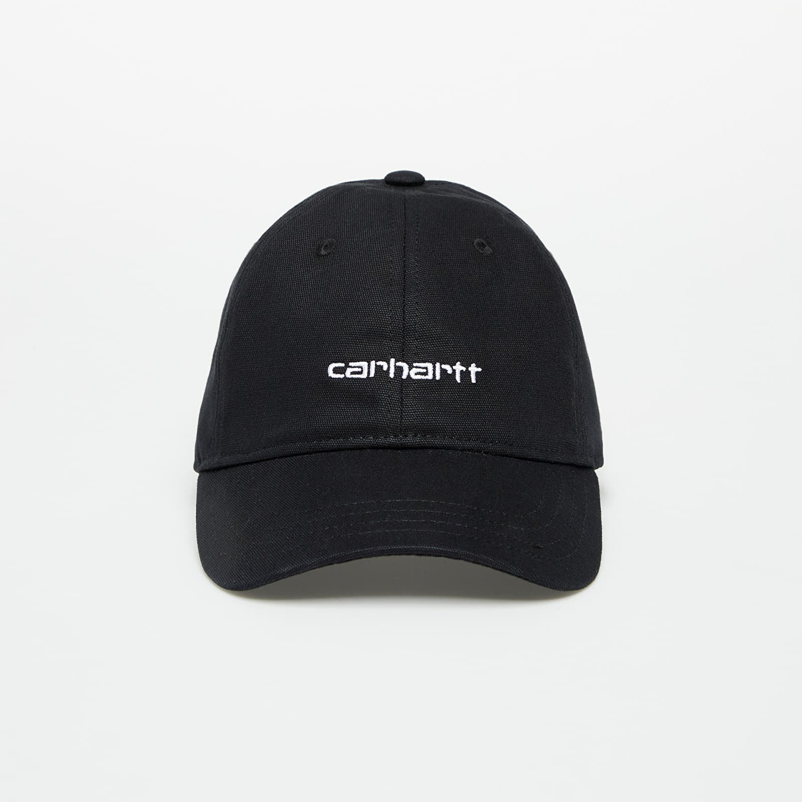 Cap Carhartt WIP Canvas Script Cap Black/ White Universal