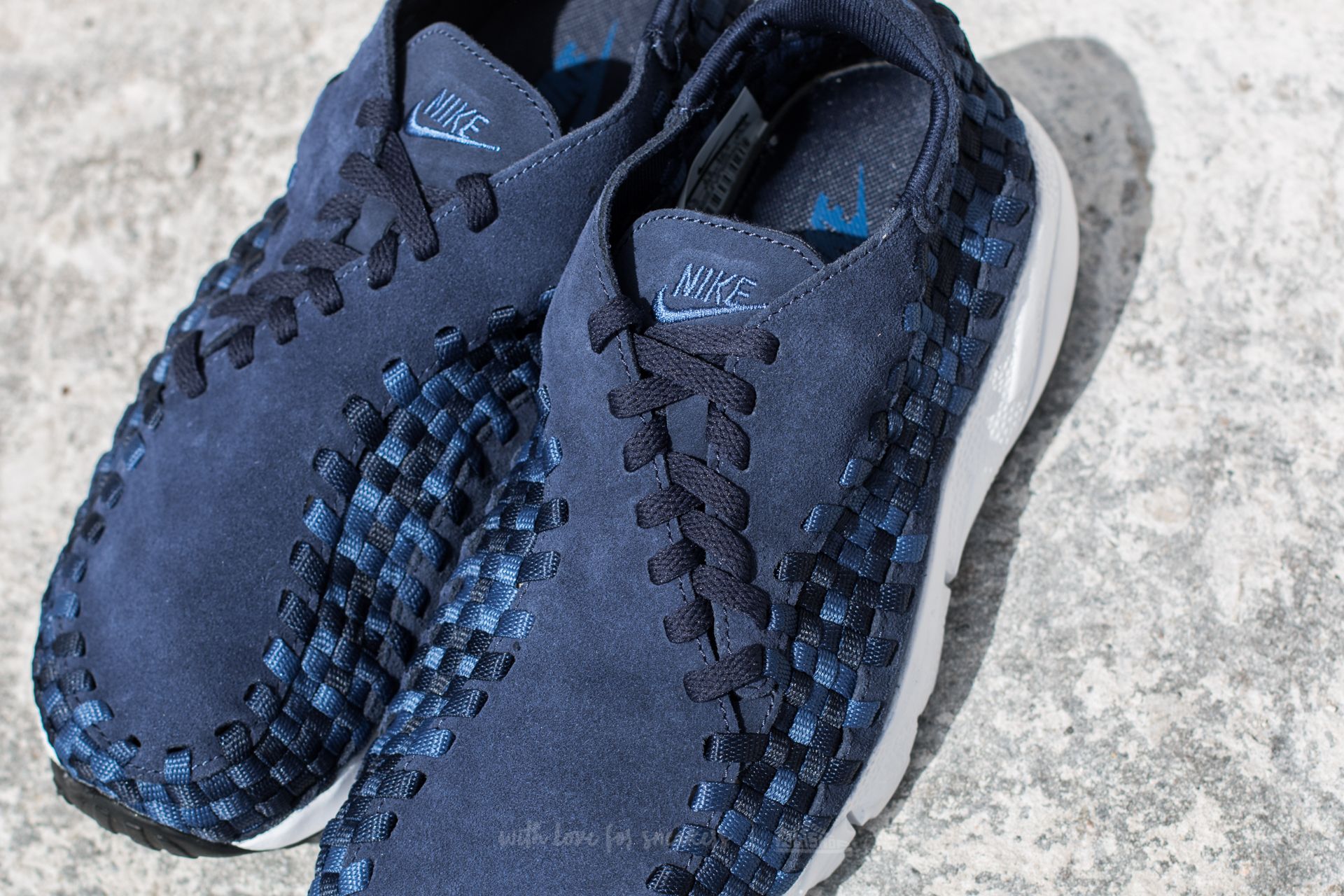 Men's shoes Nike Air Footscape Woven NM Binary Blue/ Team Royal-Black