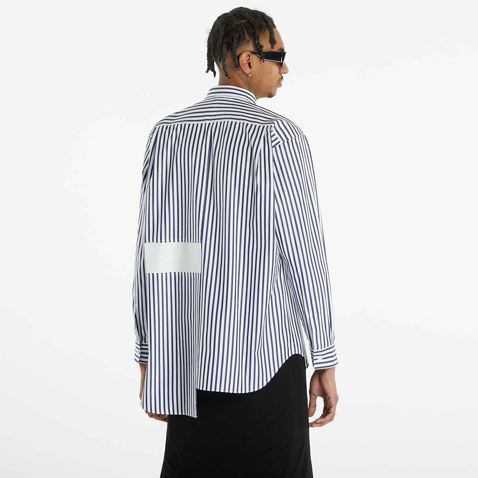 Shirts Comme des Garçons SHIRT Mens Shirt Woven Stripe x White