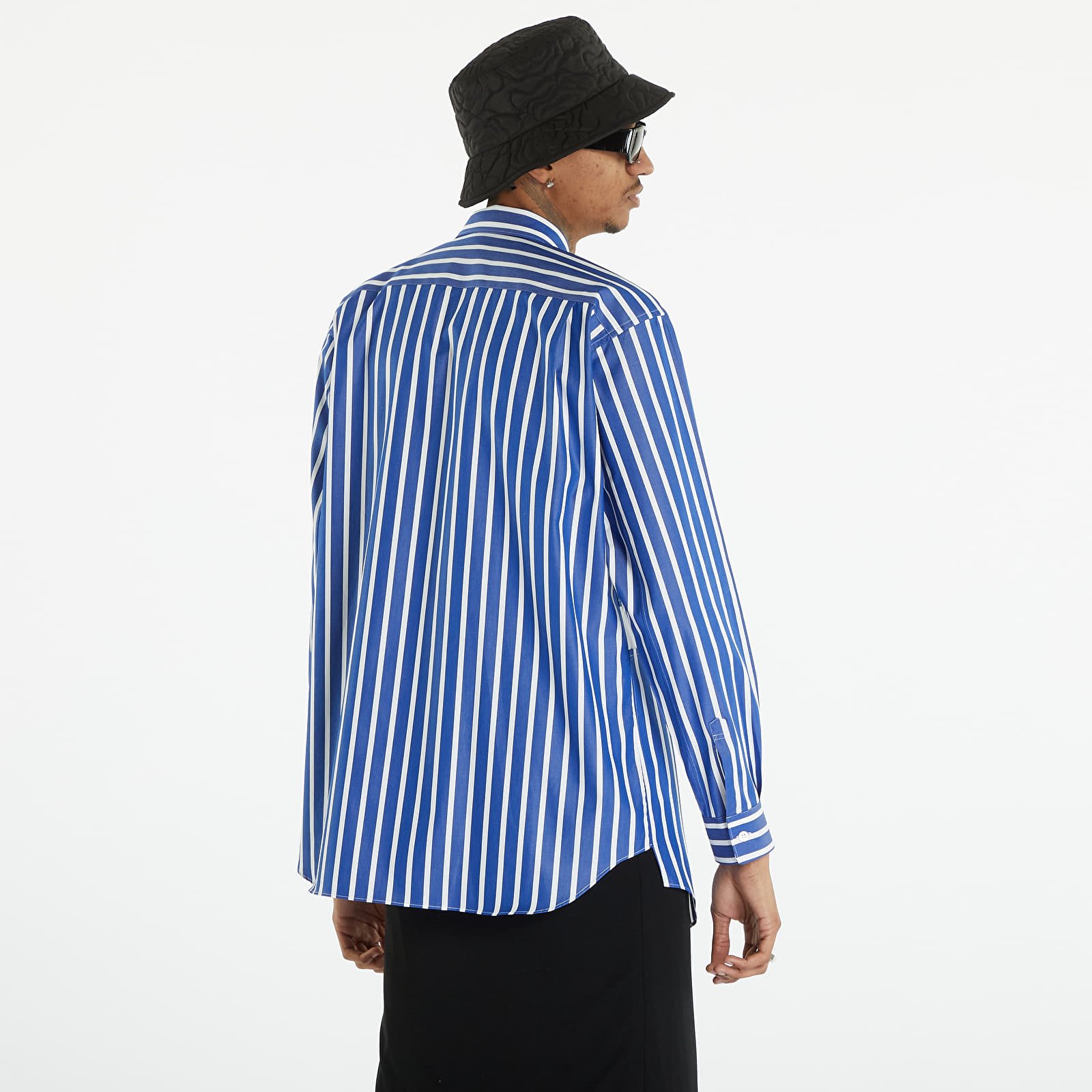 Cămăși Comme des Garçons SHIRT Mens Shirt Woven Stripe x White