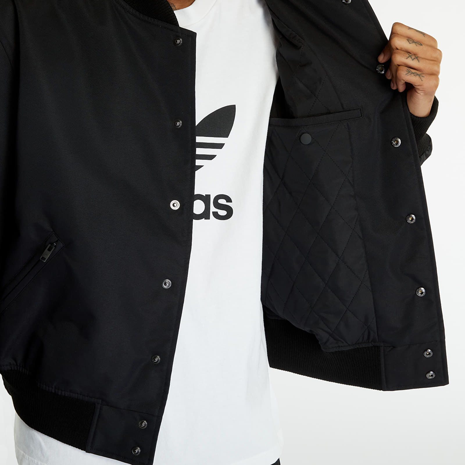 Bomber Jackets Y-3 Team Jacket Black