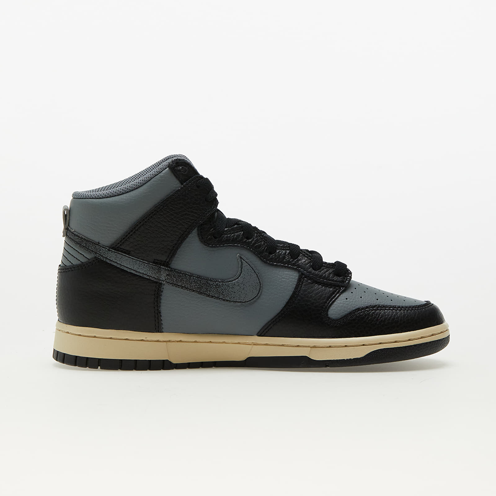 Férfi cipők Nike Dunk High Retro Premium Smoke Grey/ Black-Beach-Black