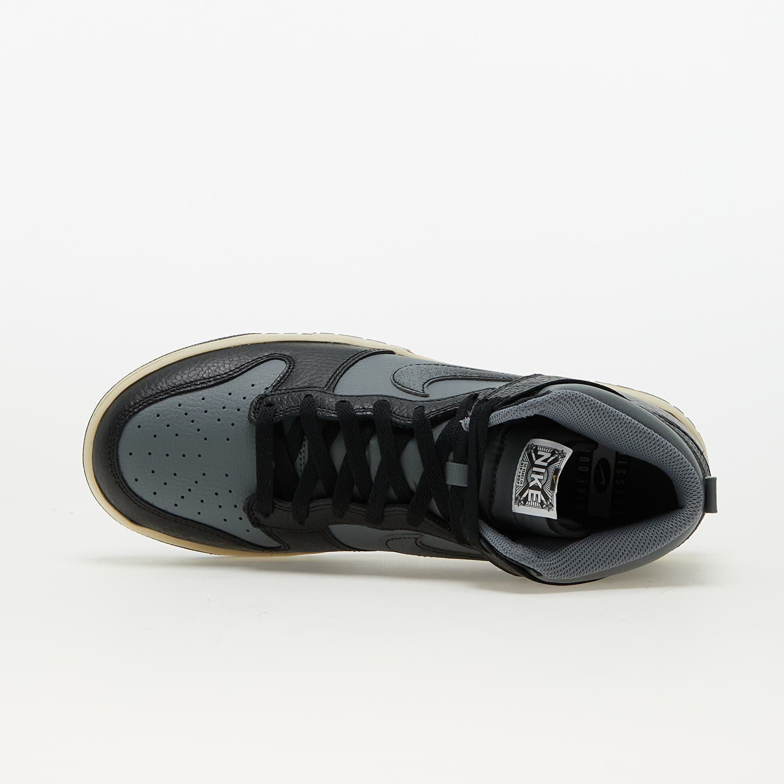 Férfi cipők Nike Dunk High Retro Premium Smoke Grey/ Black-Beach-Black