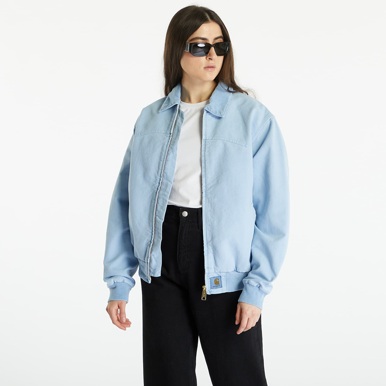 Baby blue carhartt jacket clearance