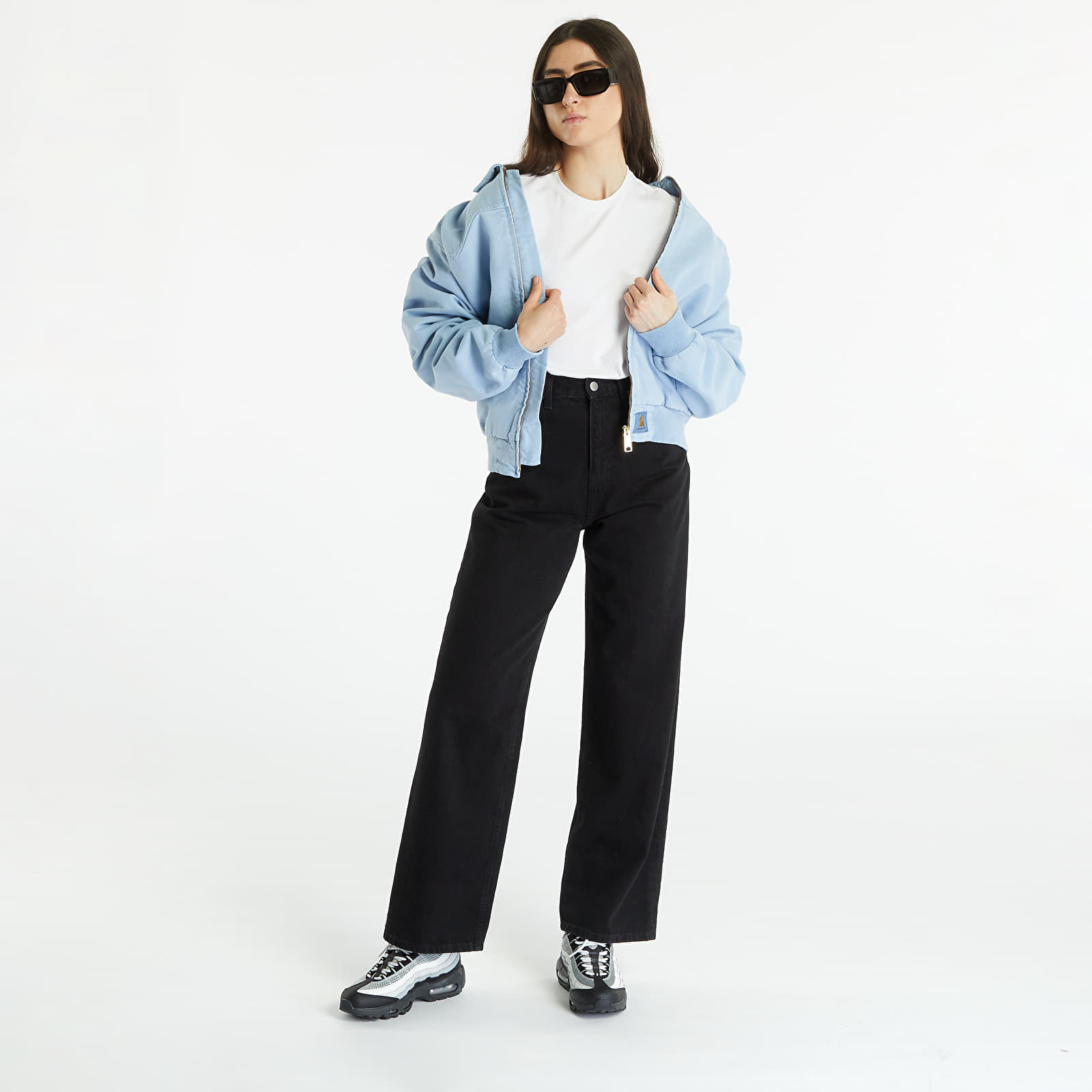 Jackets Carhartt WIP OG Santa Fe Jacket UNISEX Piscine/ Piscine Faded