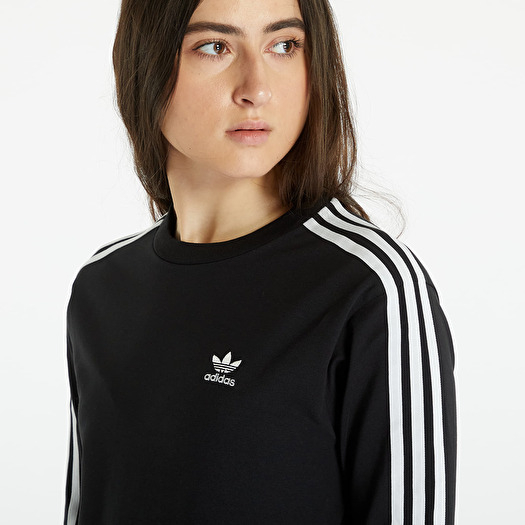 T shirts adidas Originals Classics Long Sleeve Tee Black Footshop
