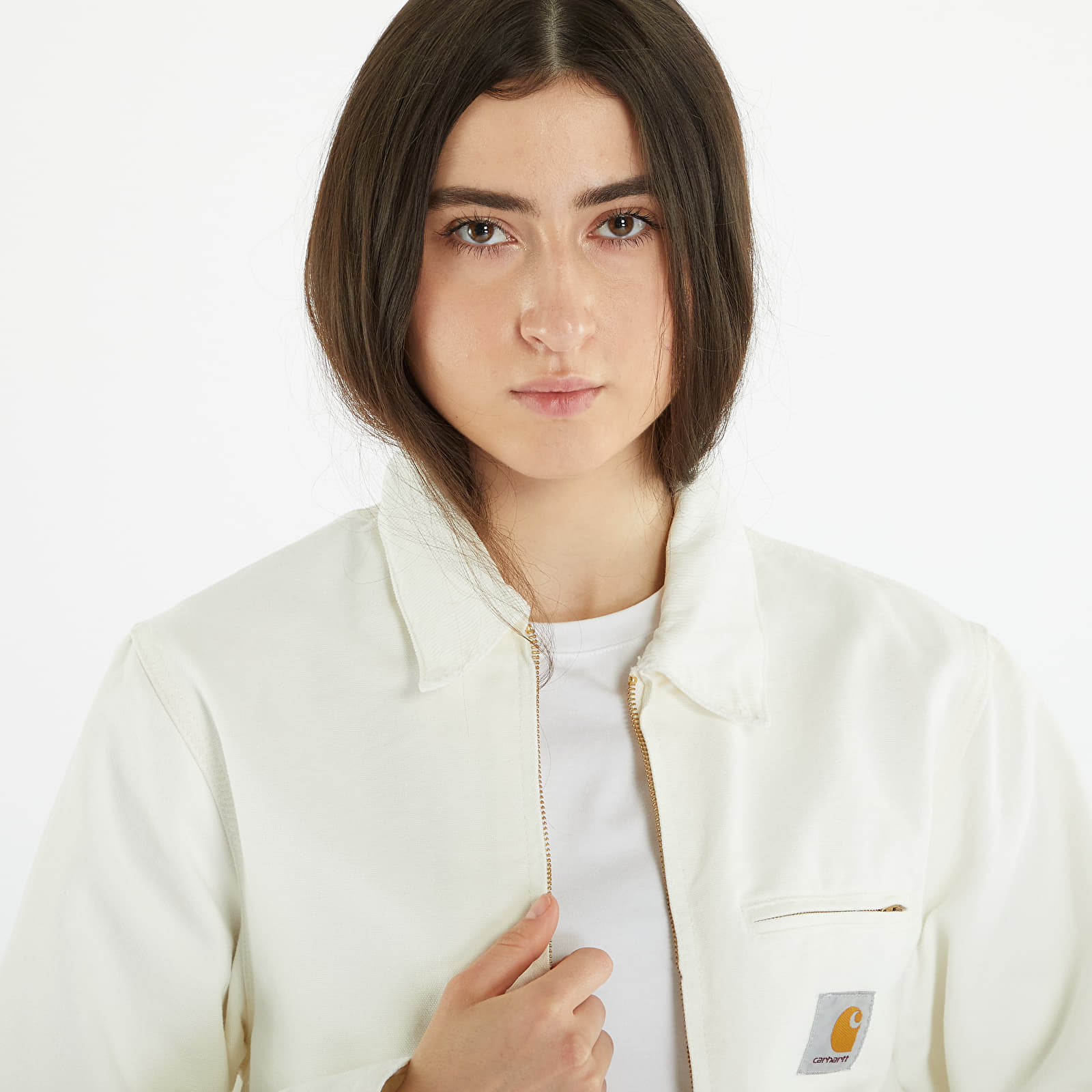 Μπουφάν Carhartt WIP Detroit Jacket UNISEX Wax/ Wax Stone Washed