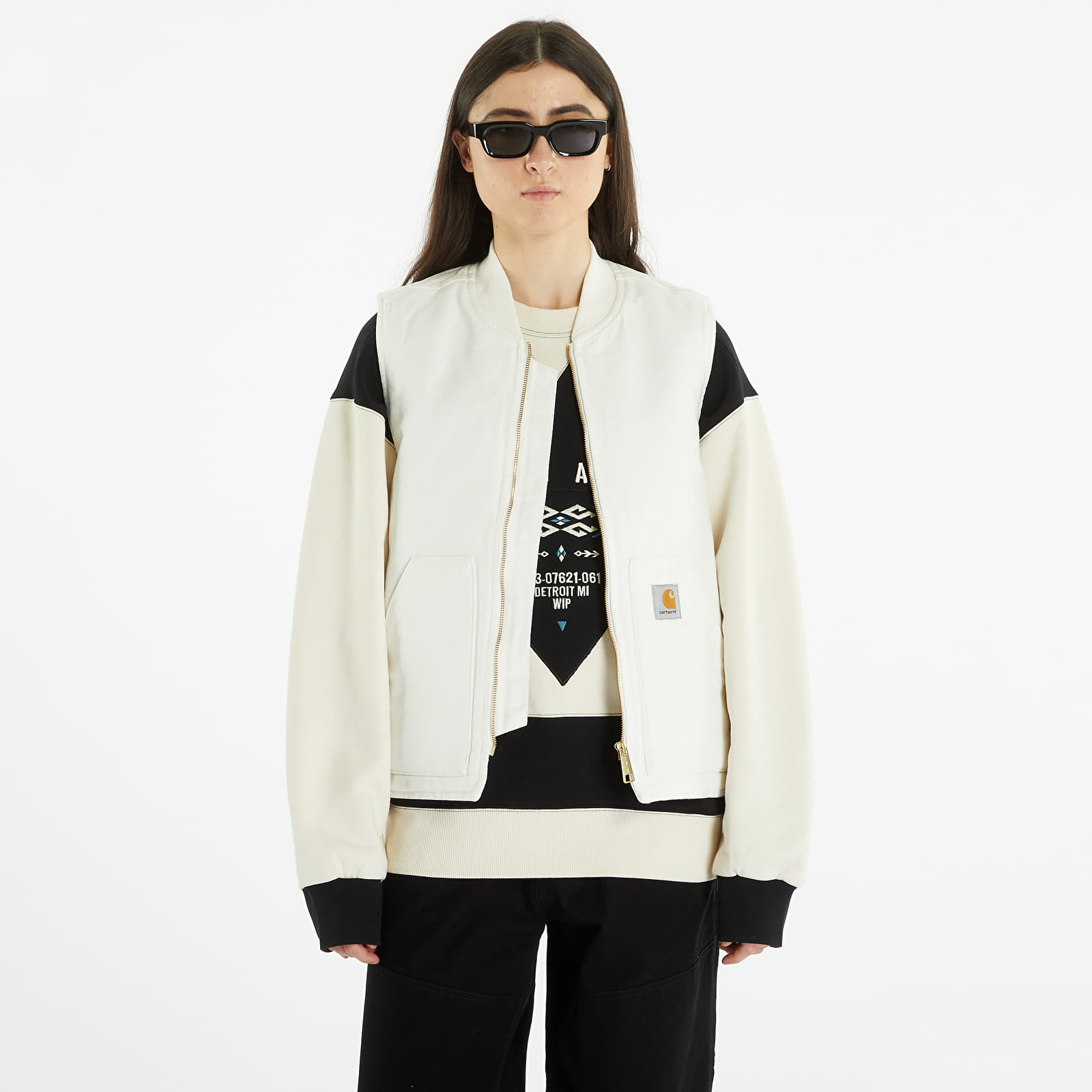 Westen Carhartt WIP Classic Vest Wax Rinsed