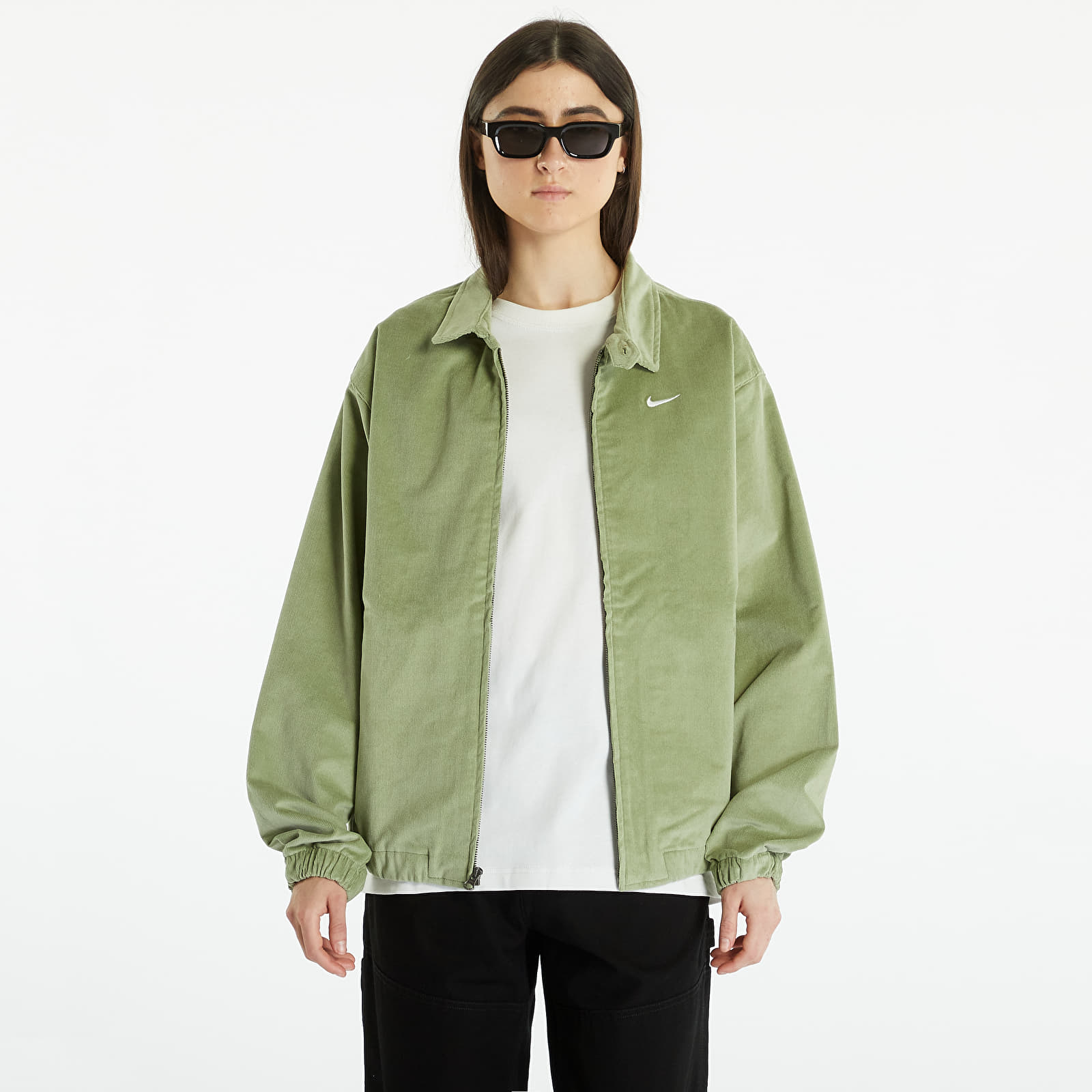 Jackets Nike Life Men s Harrington Jacket Oil Green White Footshop