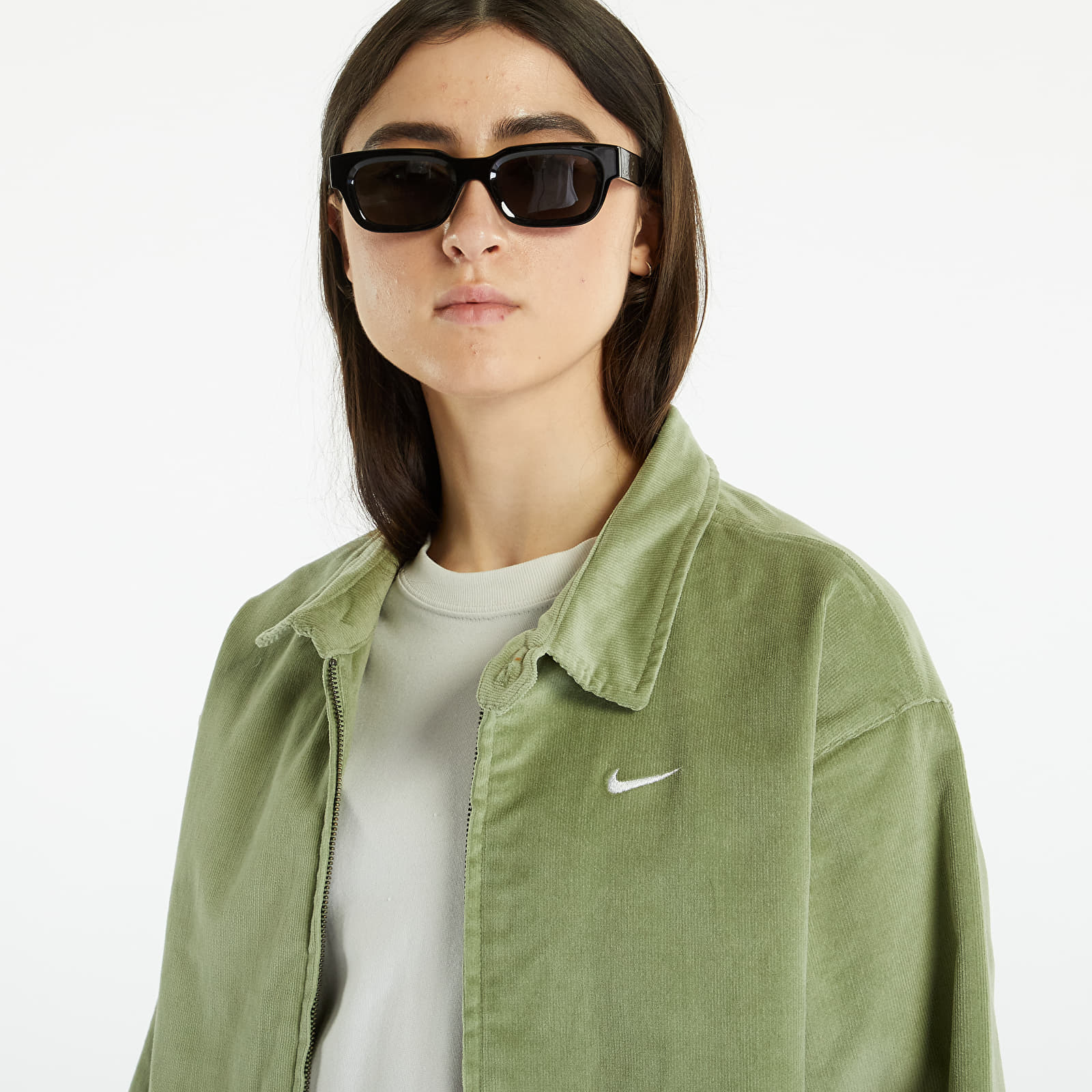 Striukės Nike Life Men's Harrington Jacket Oil Green/ White