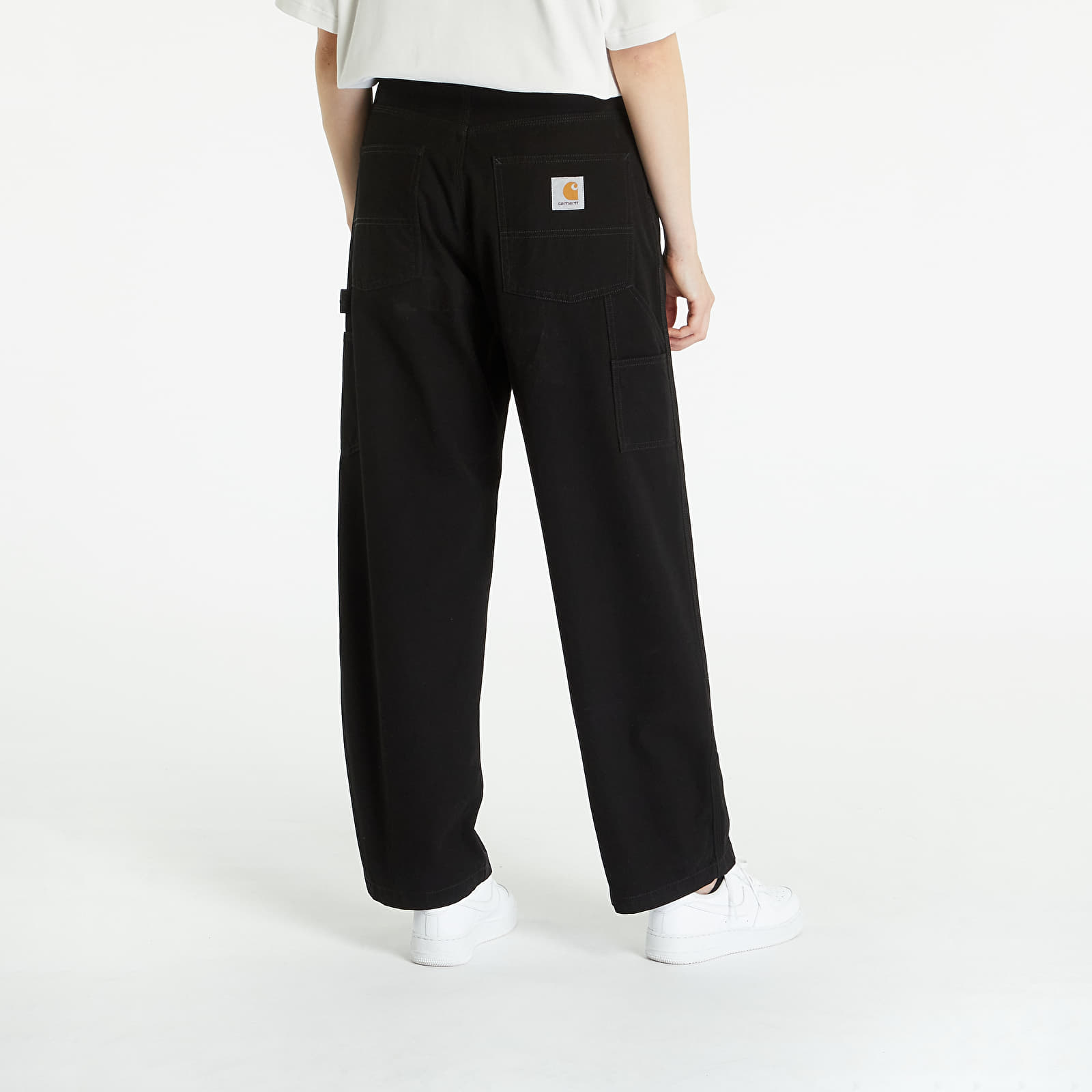 Hosen und Jeans Carhartt WIP Wide Panel Pant Black Rinsed