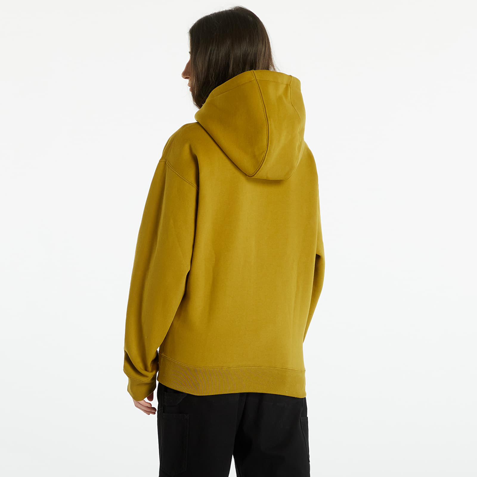 Puloverji NikeLab Solo Swoosh Hw Bb Hoodie Desert Moss/White