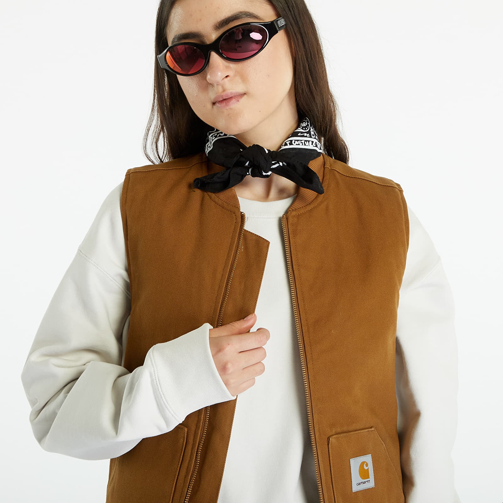 Veste Carhartt WIP Vest Hamilton Brown Rigid