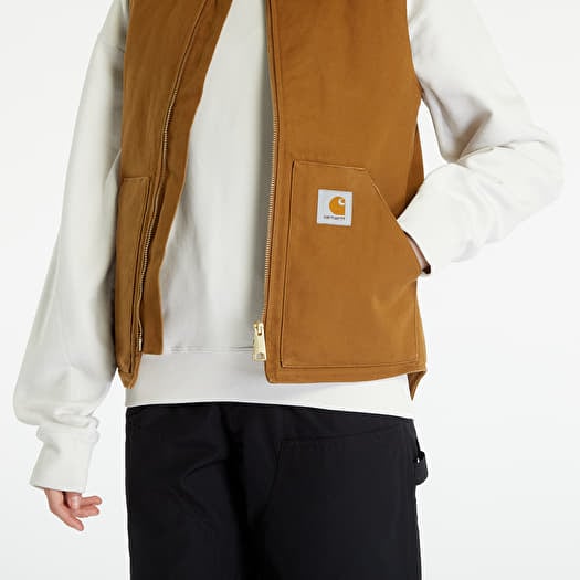 Vests Carhartt WIP Vest Hamilton Brown Rigid Footshop