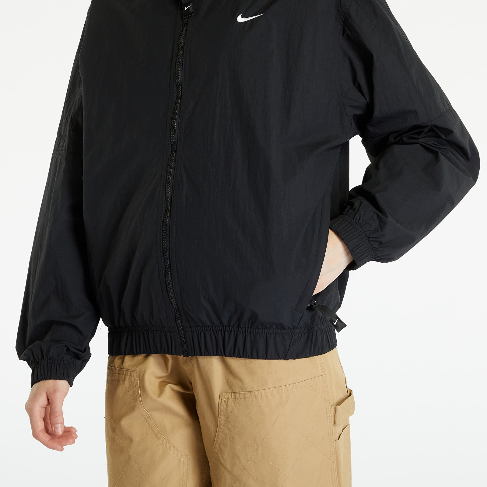 Куртка Nike Sportswear Solo Swoosh Men's Track Jacket Black/ White XXXL