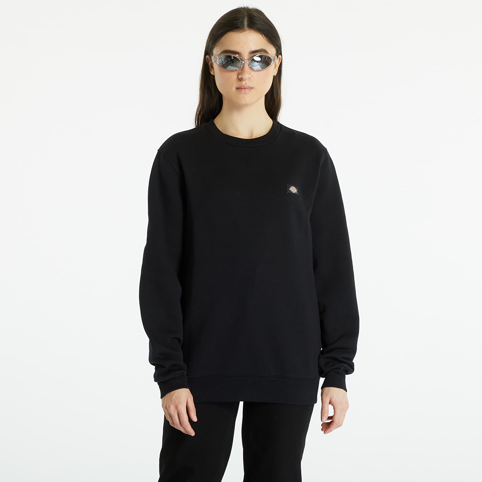 Mikiny Dickies Oakport Sweatshirt Black