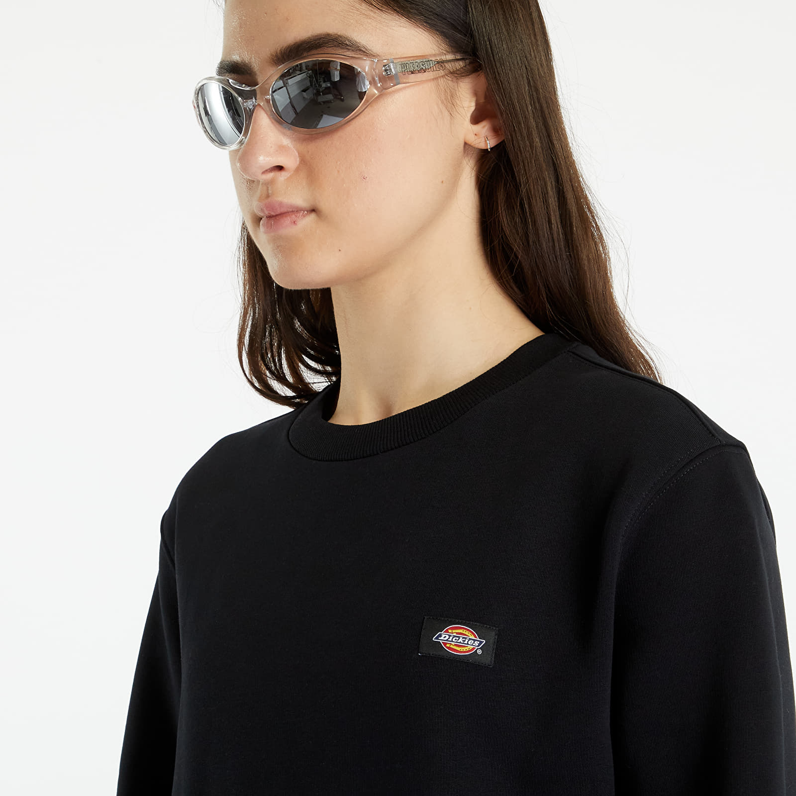 Mikiny Dickies Oakport Sweatshirt Black