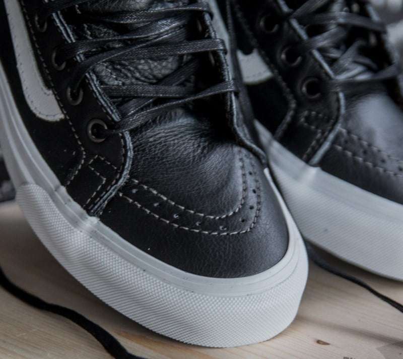 Scarpe donna Vans Sk8-Hi Slim Zip (Leather) Black/Leopard