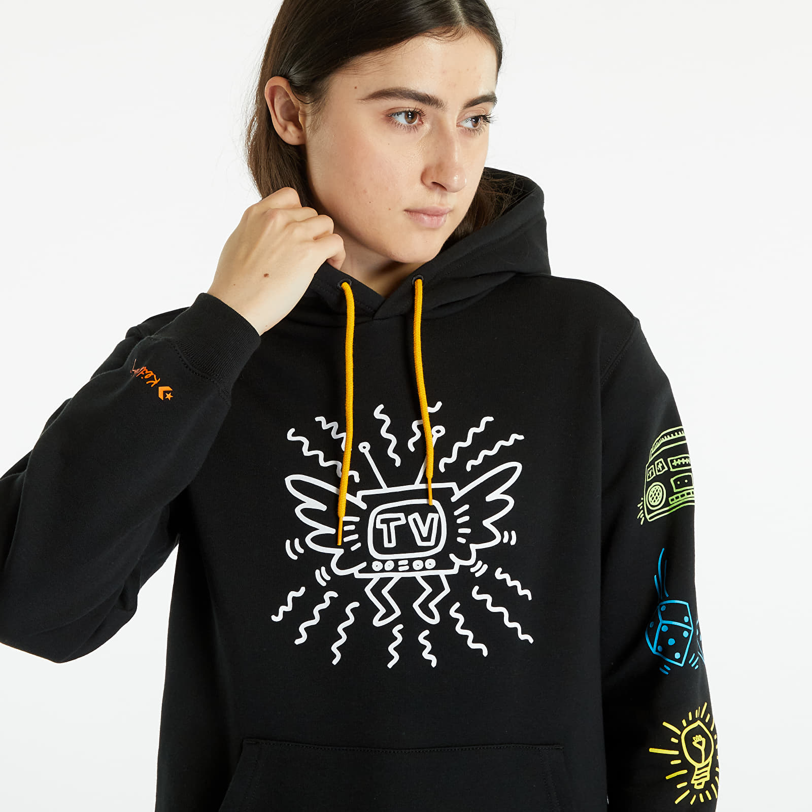 Hoodies and sweatshirts  Converse x Keith Haring Fleece Hoodie Converse Black