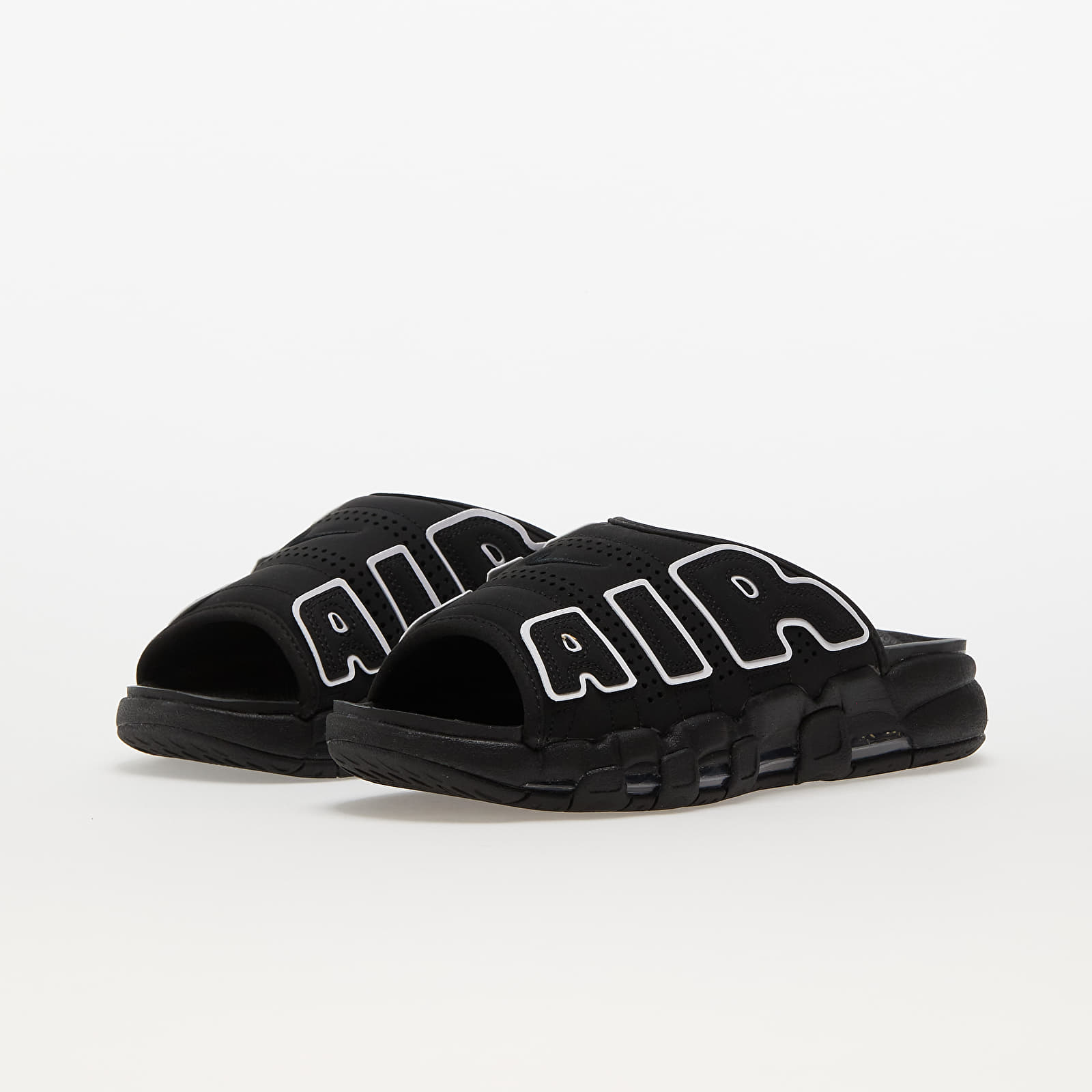 Men's shoes Nike Air More Uptempo Black/ White-Black-Clear | Footshop