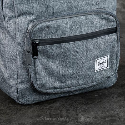 Herschel pop quiz raven crosshatch outlet