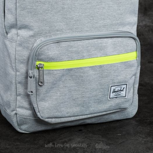 Herschel pop quiz light grey crosshatch on sale