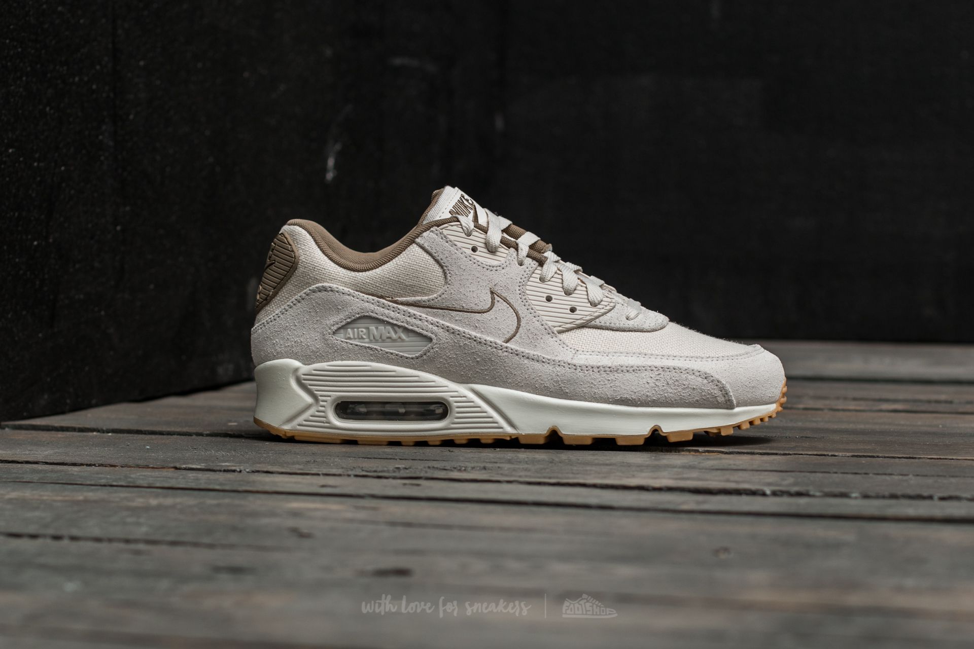 Moški čevlji Nike Air Max 90 Premium Phantom/ Phantom-Khaki-Sail