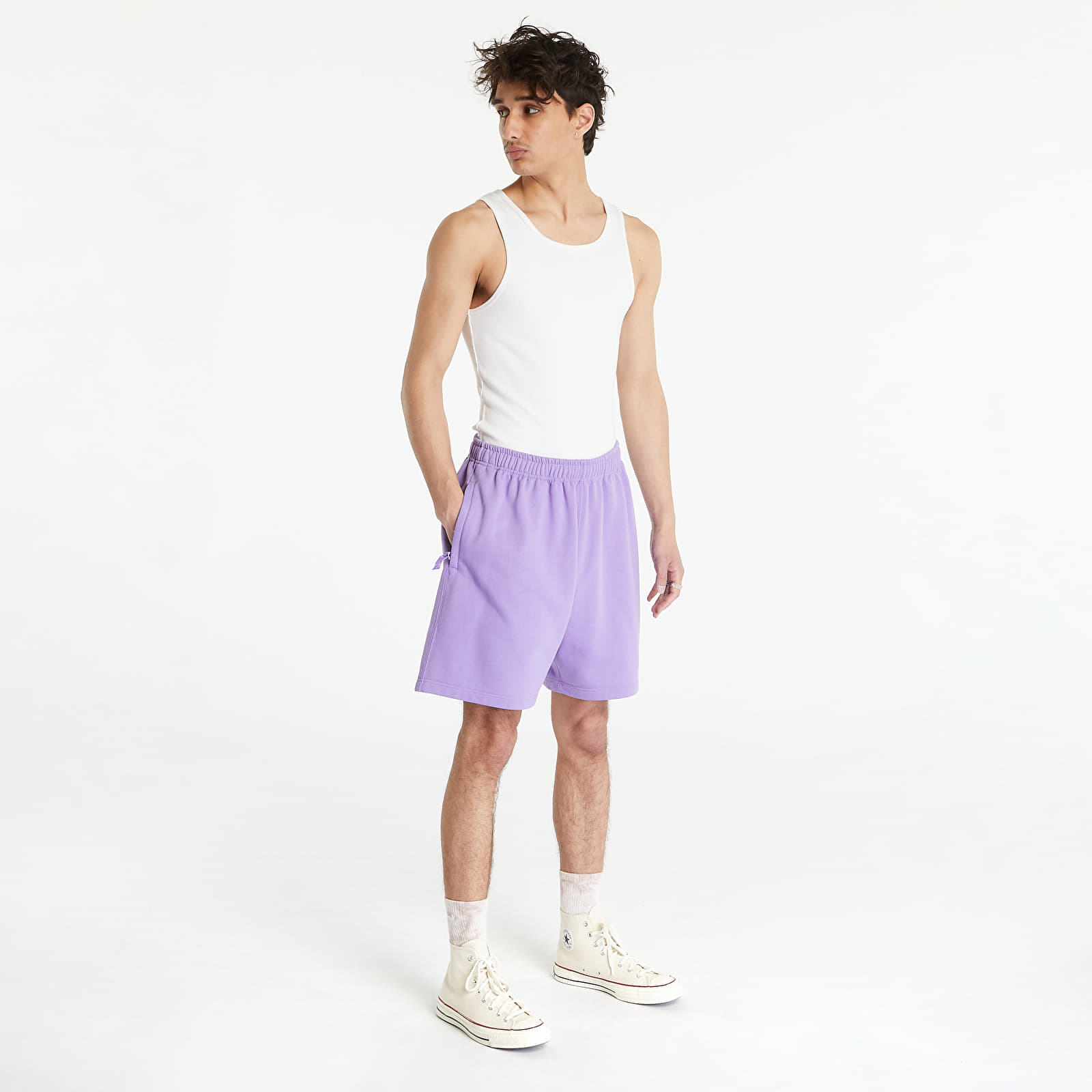 Women's nike swoosh french terry shorts deals