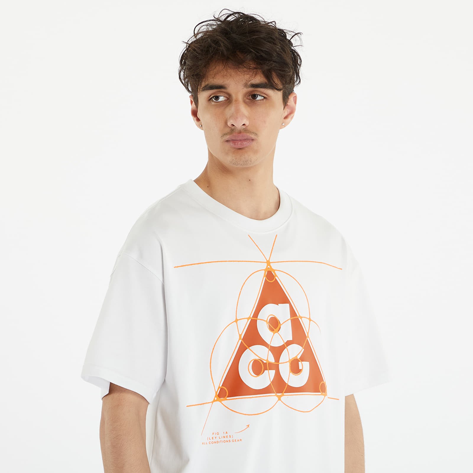 T-shirts Nike Men´s ACG NRG Short Sleeve Tee Summit White