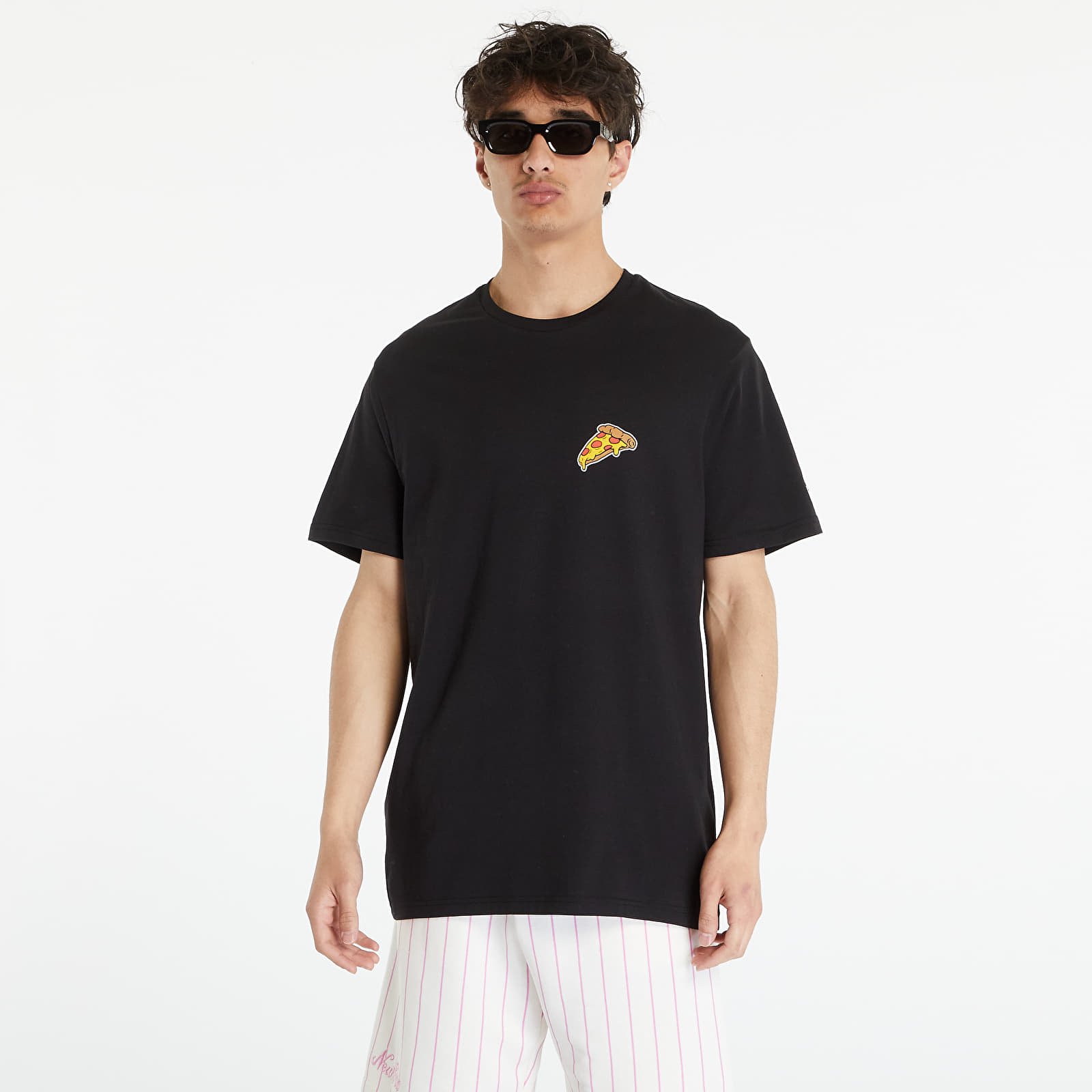 T-Shirts New Era Pizza Graphic T-Shirt UNISEX Black/ Dark Green