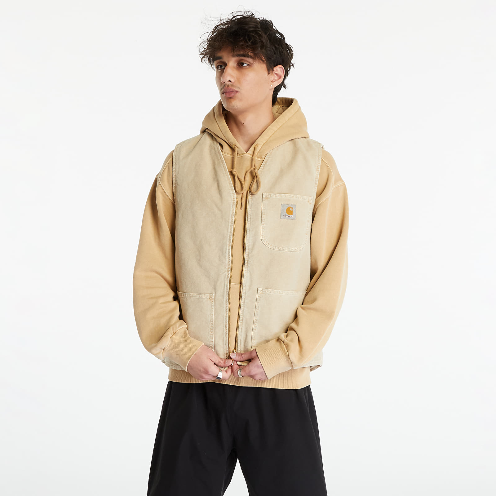 Carhartt hooded cheap vest