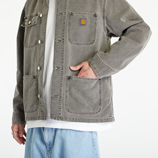 Jackets Carhartt WIP Michigan Chore Spring Coat Black Footshop