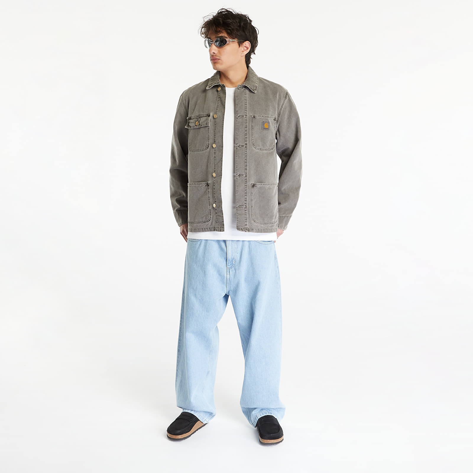Jackets Carhartt WIP Michigan Chore Spring Coat Black Footshop