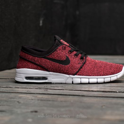 Heren street schoenen Nike Stefan Janoski Max Track Red Black
