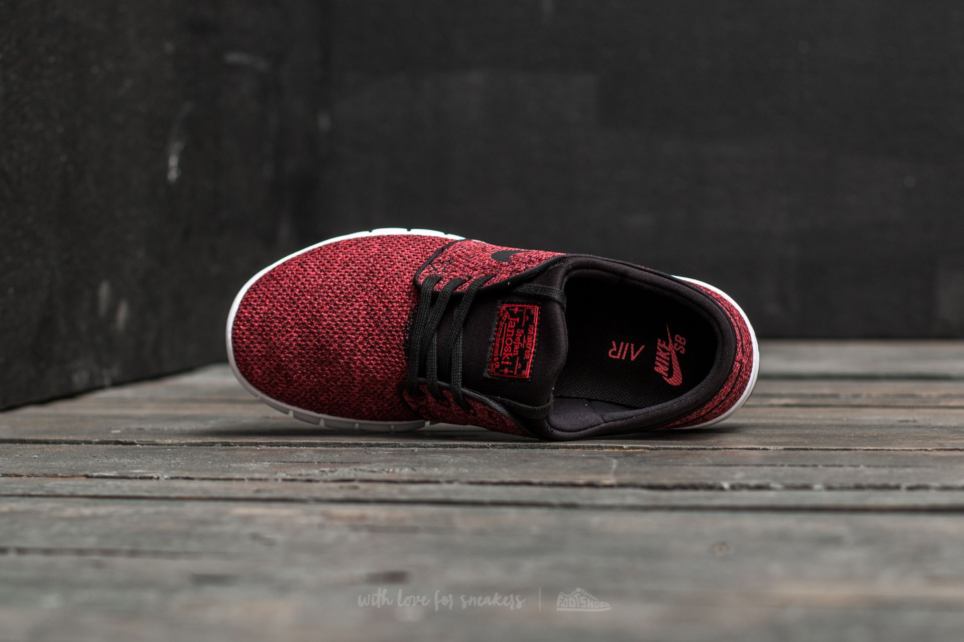 Schuhe Nike Stefan Janoski Max Track Red/ Black-Cedar
