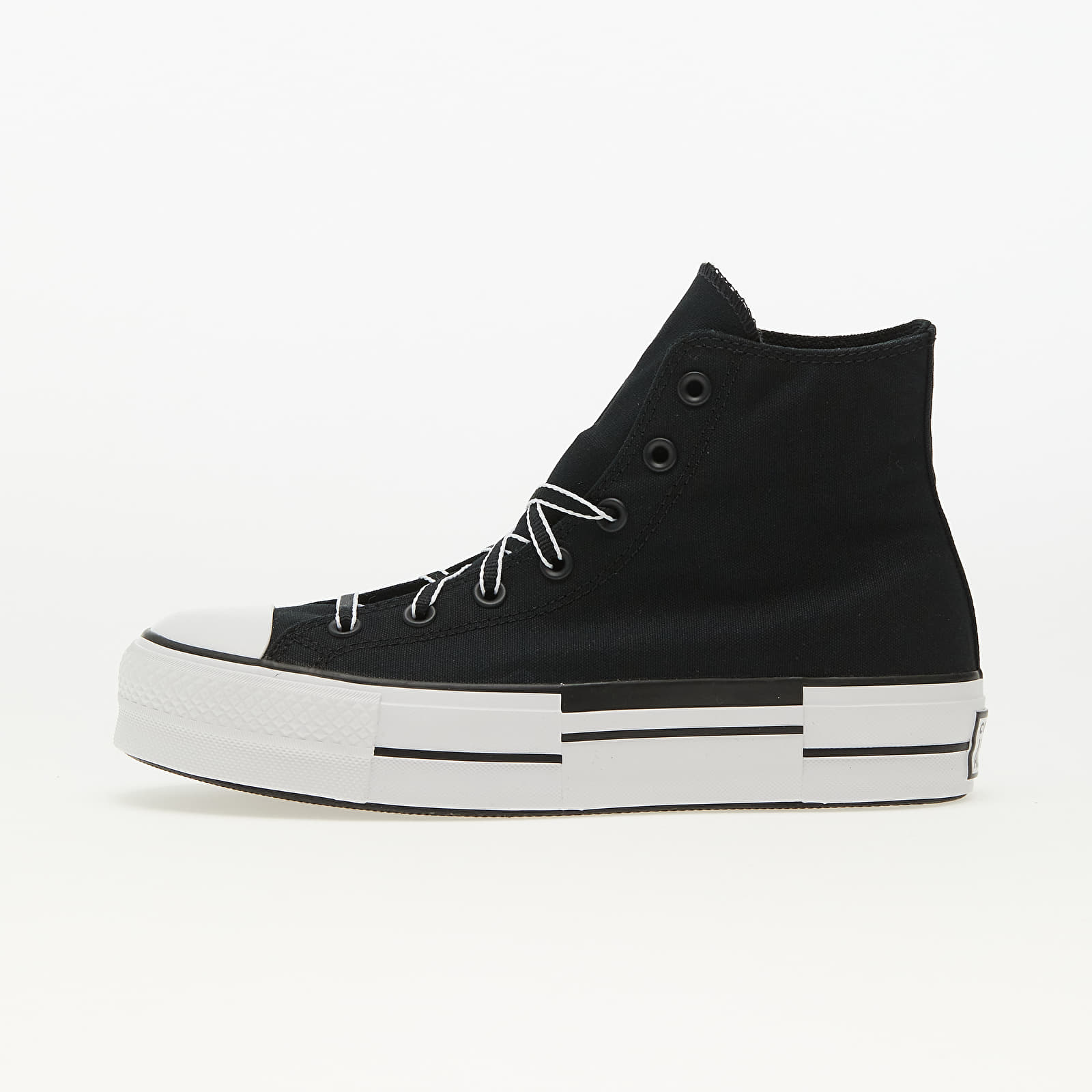 Дамски кецове и обувки Converse Chuck Taylor All Star Lift Platform Outline Sketch Black/ White/ Black