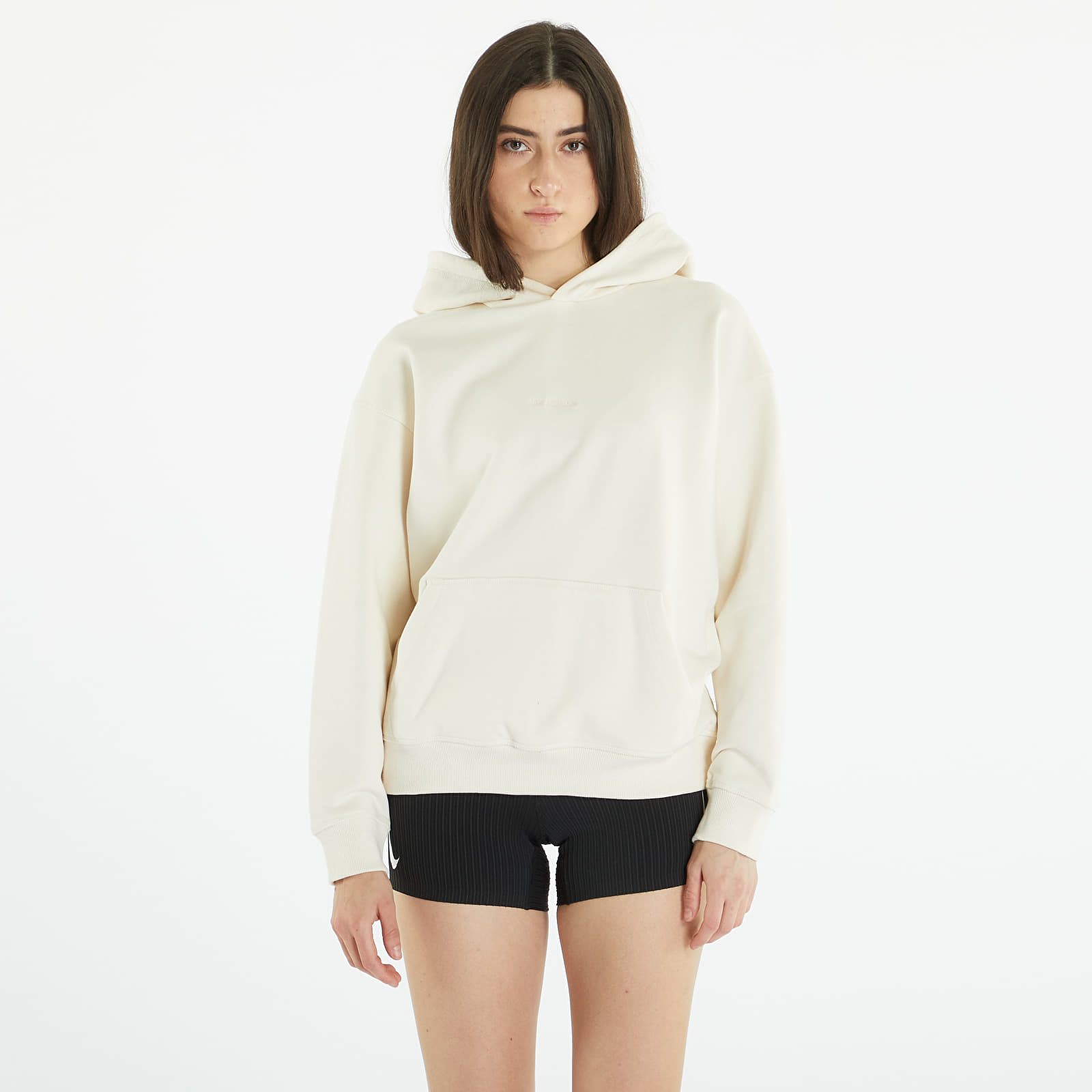 Mikiny New Balance Athletics Nature State Hoodie Greige