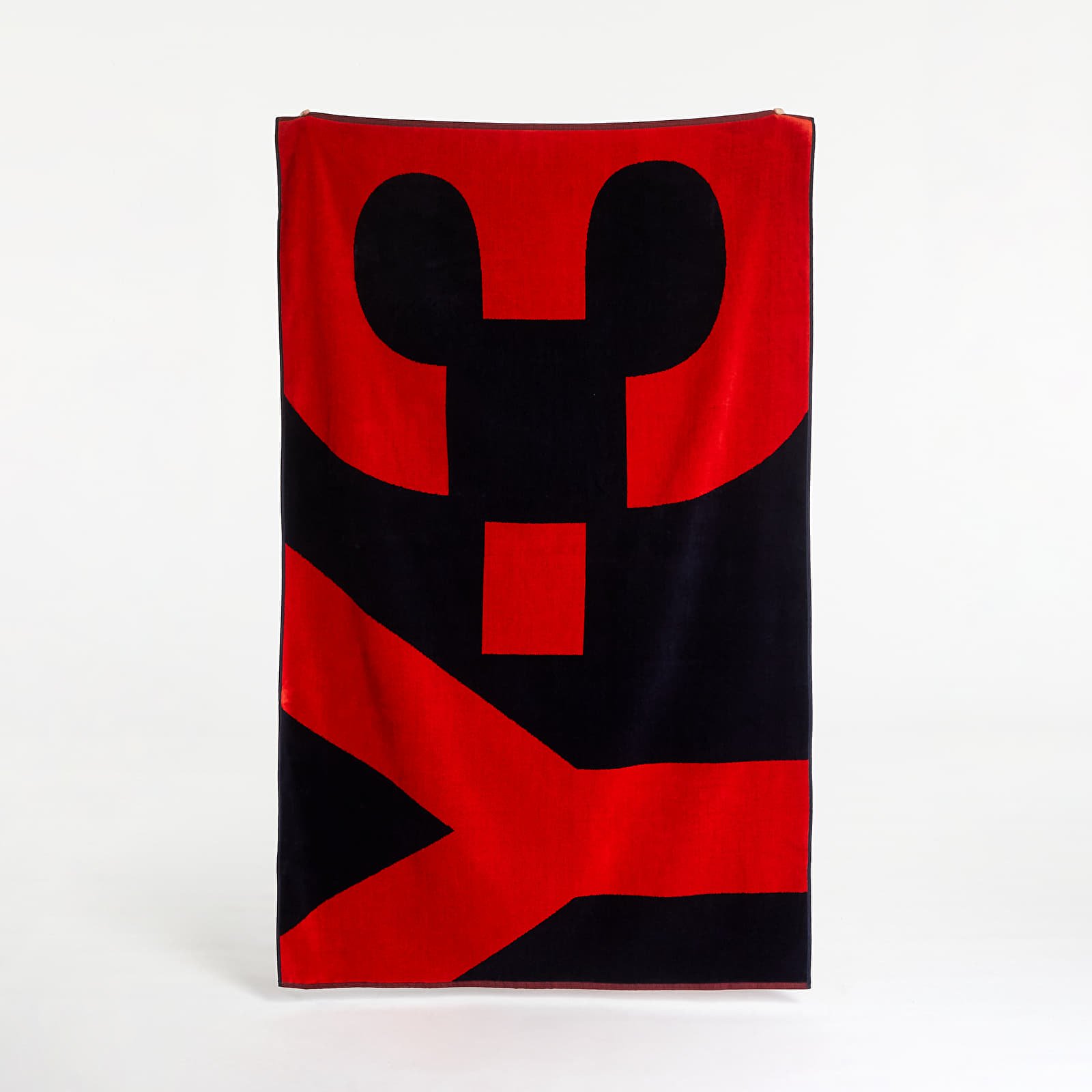 Toallas Y-3 Beach Towel Semi Solar Red/ Blue Rush