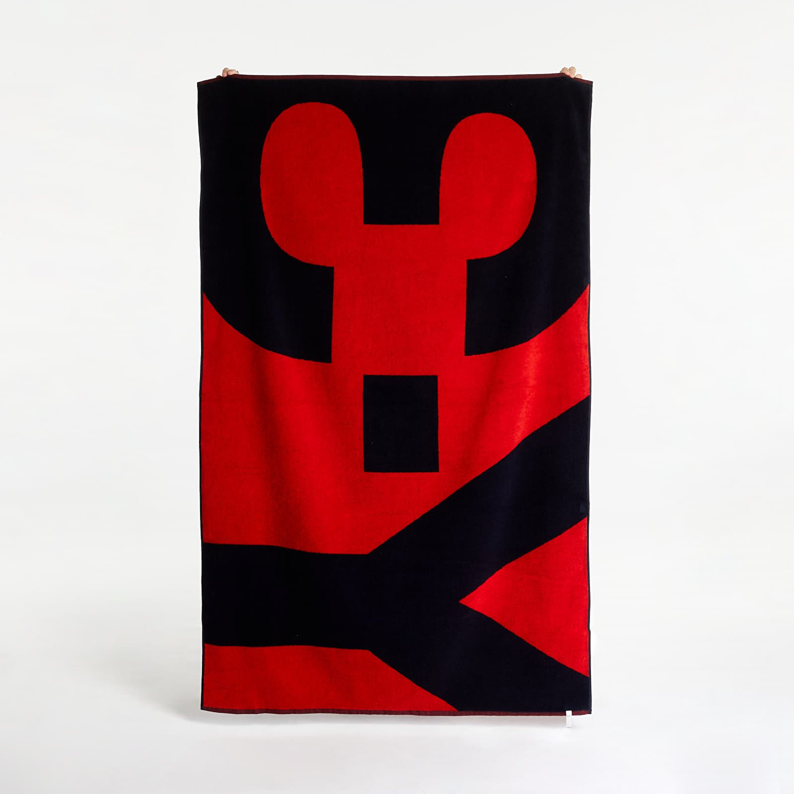 Toallas Y-3 Beach Towel Semi Solar Red/ Blue Rush