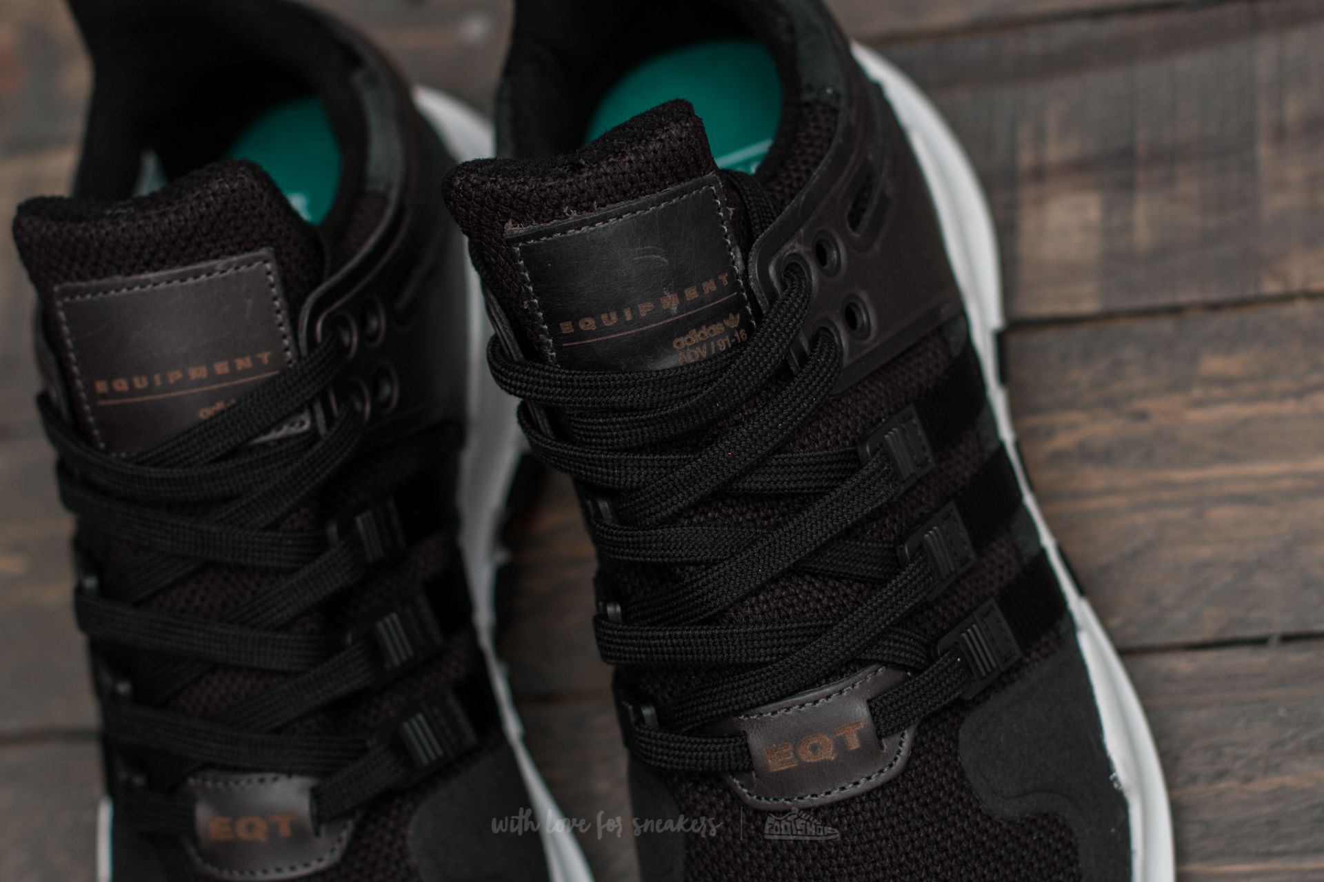 Men s shoes adidas EQT Support ADV Core Black Core Black Ftw White Footshop