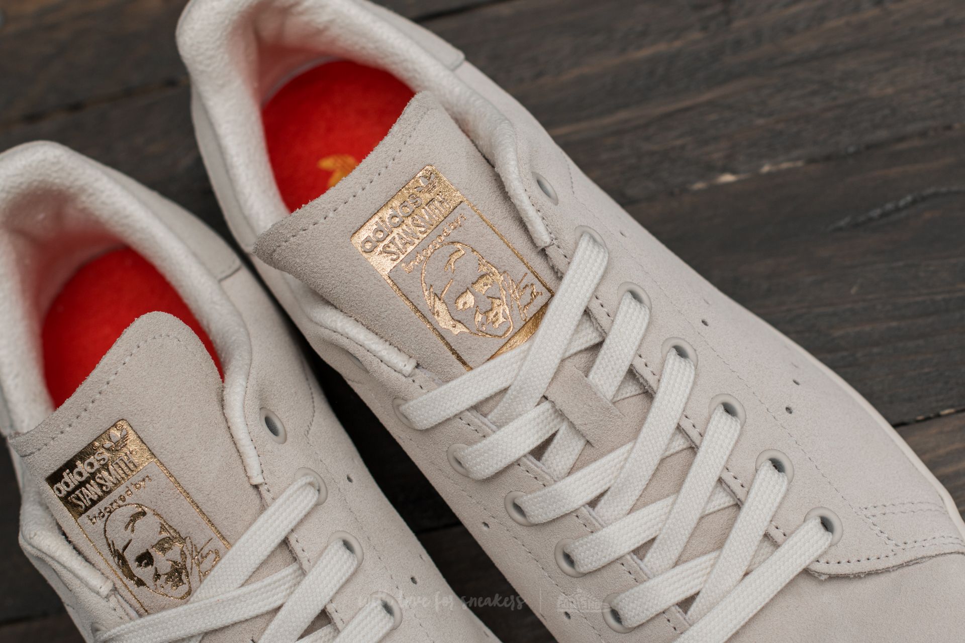 Pánske tenisky a topánky adidas Stan Smith Chalk White/ Matte Gold