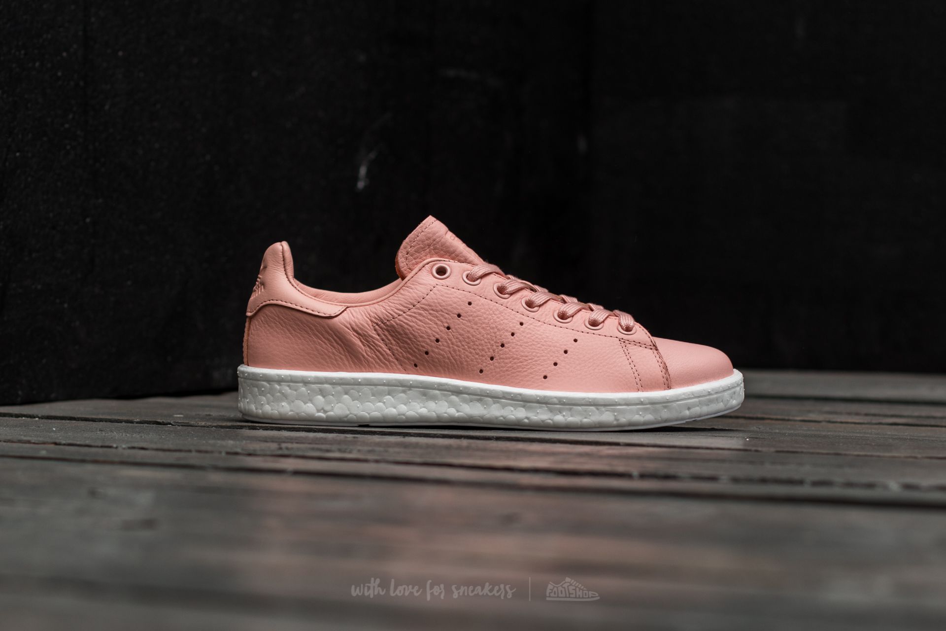Men's shoes adidas Stan Smith Boost Haze Coral/ Haze Coral/ Haze Coral
