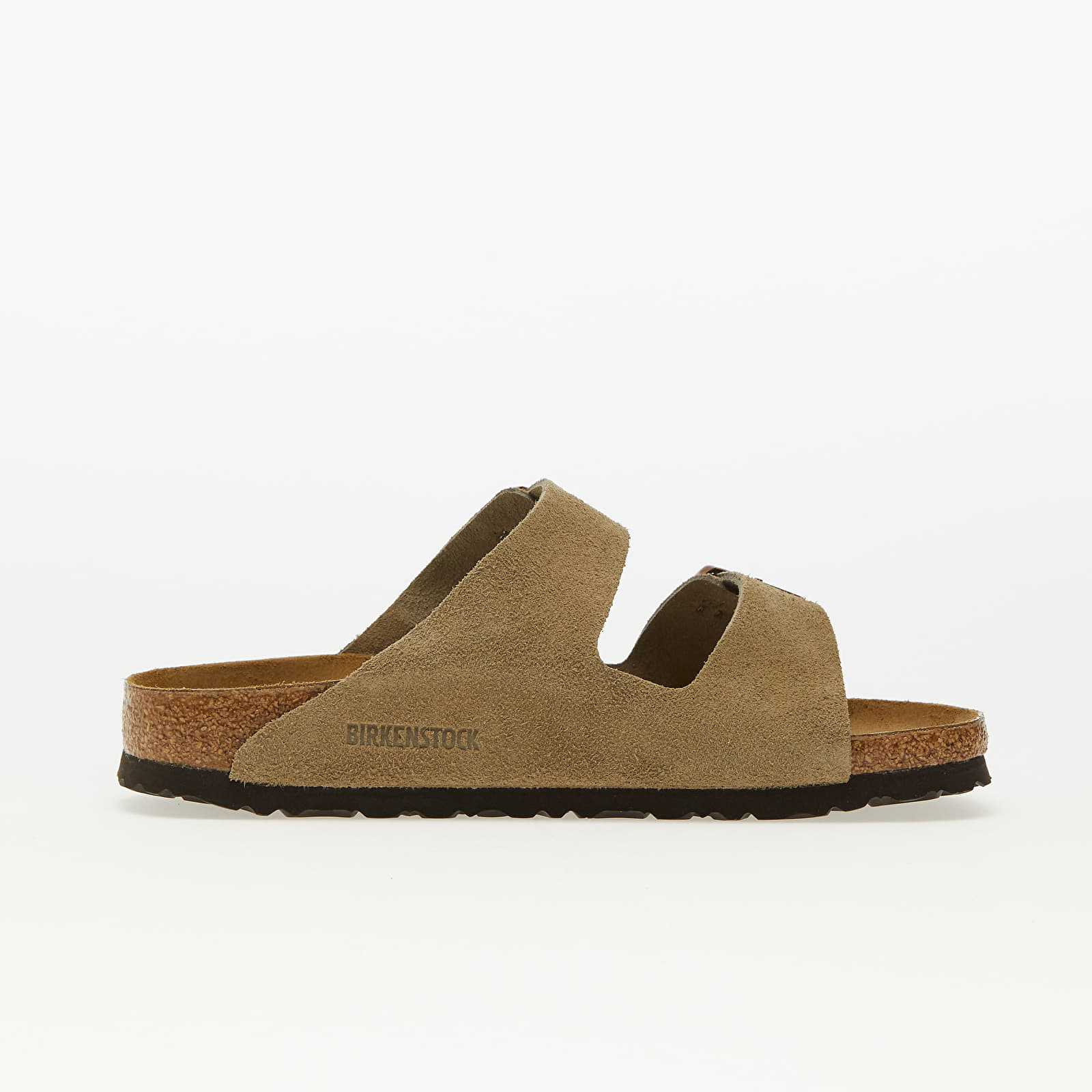 Chaussures et baskets homme Birkenstock Arizona Velvet Leather Taupe