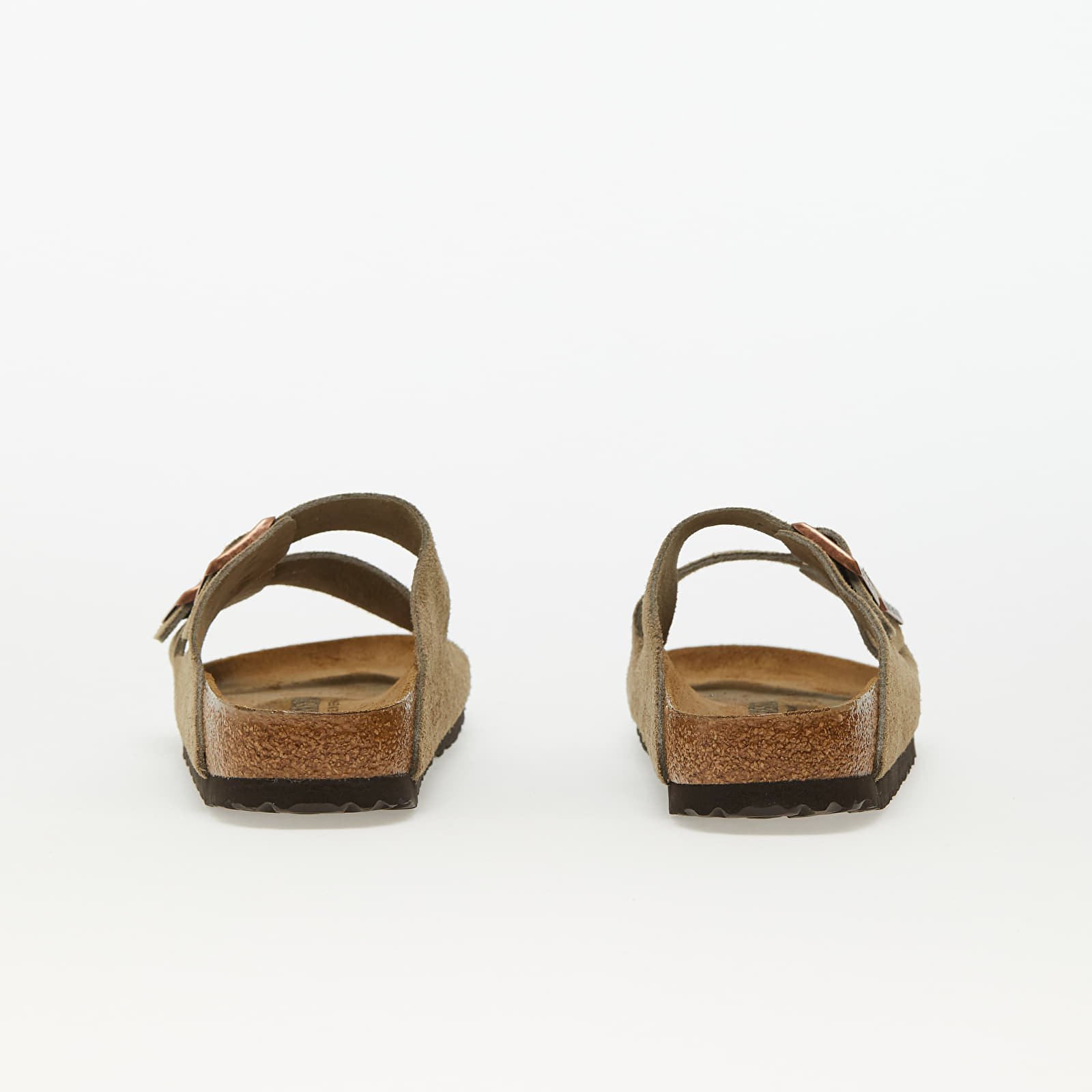 Chaussures et baskets homme Birkenstock Arizona Velvet Leather Taupe