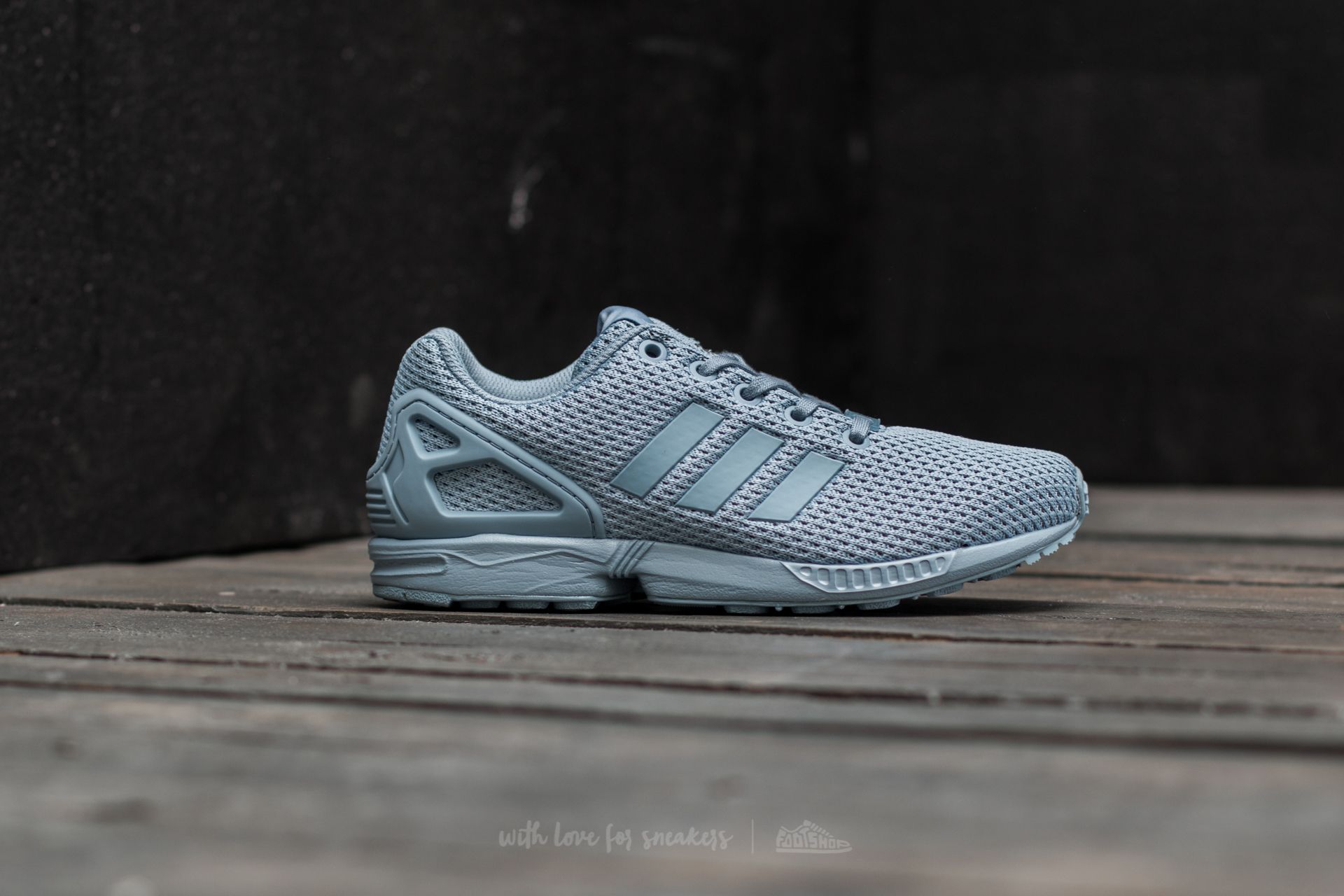 Zapatillas y zapatos para niños adidas ZX Flux J Tactical Blue/ Tactical Blue/ Tactical Blue