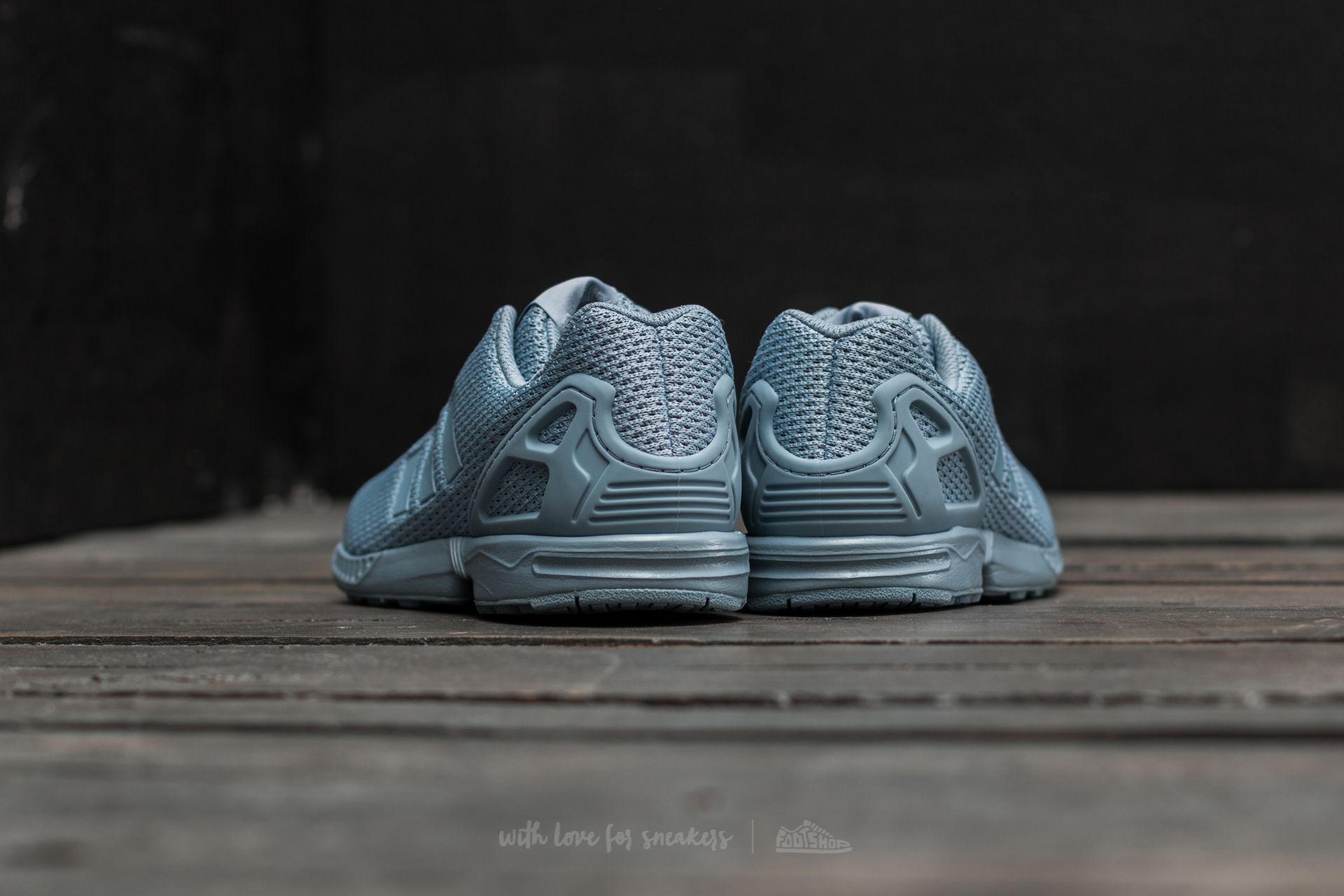 Zapatillas y zapatos para niños adidas ZX Flux J Tactical Blue/ Tactical Blue/ Tactical Blue