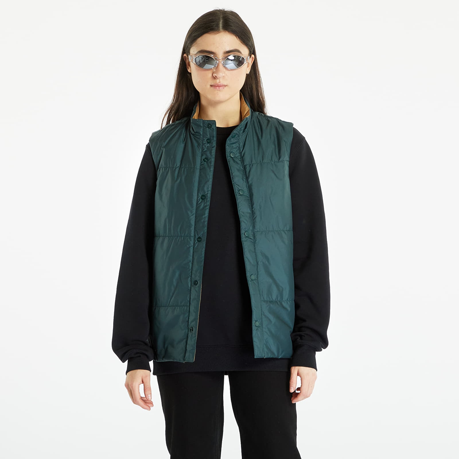 Vests adidas Insulated Vest UNISEX Shadow Green/ Cardboard/ Black